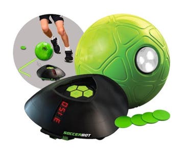 Soccer Bot Indoor Voetbaltrainer speelgo — zo goed als nieuw, Nieuw