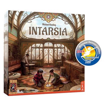 Intarsia Bordspel, Hobby en Vrije tijd, Gezelschapsspellen | Bordspellen, Ophalen of Verzenden, Nieuw