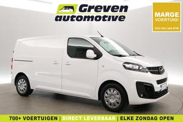 Opel Vivaro 1.5D L2H1 | Marge | Clima | Carplay | 3 Zits |, Euro 6, Wit, Nieuw, Lease
