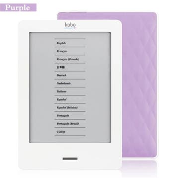 Kobo Touch eReader 6 - Wi-Fi - Wit/Paars, Computers en Software, E-readers, Verzenden, Zo goed als nieuw