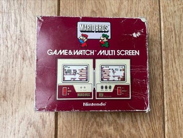 Nintendo - Game & Watch - Multi screen - Booktype - Mario, Nieuw