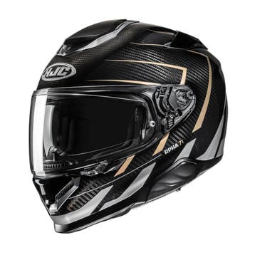 HJC RPHA 71 Carbon Cano Zwart Goud Zilver Integraalhelm, Motoren, Nieuw met kaartje, HJC, Integraalhelm, Heren