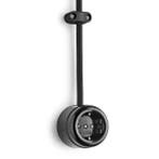 BAKELIET stopcontact zwart opbouw 1930, Verzenden, Nieuw