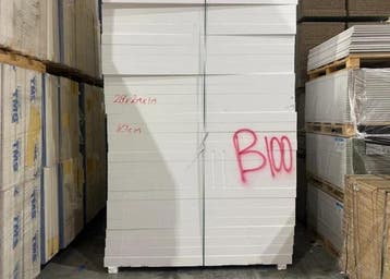 B-keus EPS100 wit 2000x1000x100mm Rd:2.75 (=2,00 mÂ²), Minder dan 4 cm, Overige materialen, Nieuw, Minder dan 5 m²