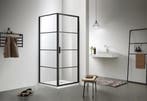 Sani Royal Douchecabine Mat Zwart 90x90 cm Nero, Doe-het-zelf en Verbouw, Sanitair, Nieuw