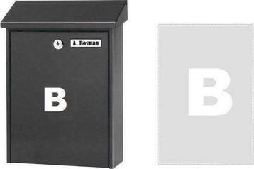 Brievenbusstickers, huisnummerstickers, cijferstickers, Nieuw