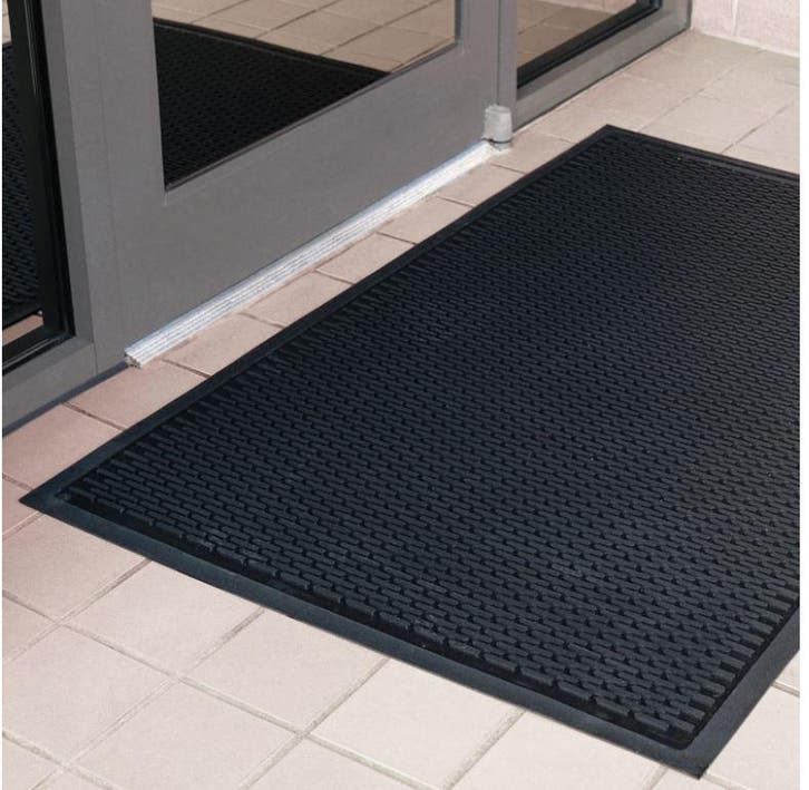 Deurmat buitenmat rubber schuine rand 90x150cm, Tuin en Terras, Deurmatten, Nieuw, Droogloopmat, Schoonloopmat, Rubber, Buiten