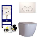 Geberit UP100 Toiletset Randloos Mudo Set62 met Delta, Ophalen of Verzenden, Nieuw
