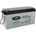 Landport (LP) AGM EV12-150 deep cycle accu 12 v 150 Ah VRLA, Ophalen of Verzenden, Nieuw