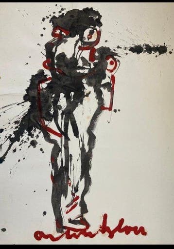 Anton Heyboer (1924-2005) - Moeder met kind
