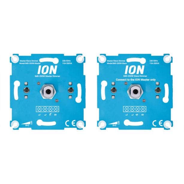 ION LED Master Dimmer + Slave Dimmer | voor hotelschakeling, Doe-het-zelf en Verbouw, Elektra en Kabels, Nieuw, Ophalen of Verzenden