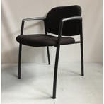 (MDK-105823) Ahrend 320 vergaderstoel nieuw gestoffeerd i..., Huis en Inrichting, Ophalen of Verzenden, Gebruikt, Zwart