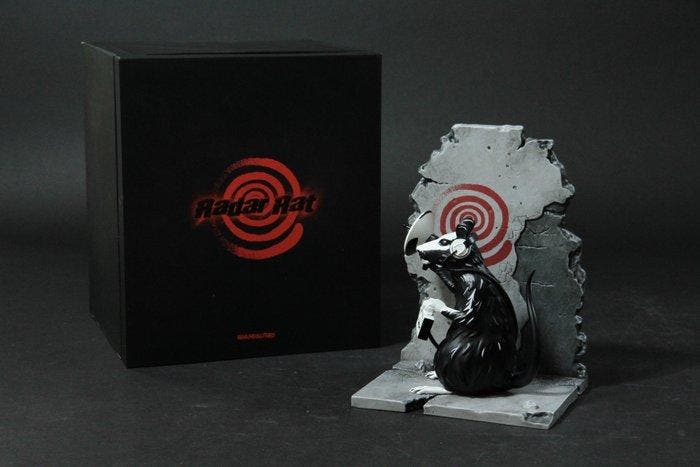 Mighty Jaxx - Banksy Radar Rat by Brandalised Mighty Jaxx