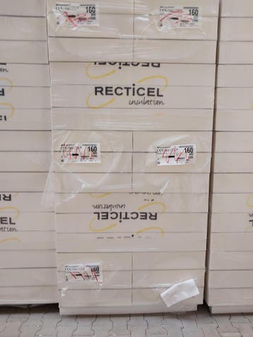 PIR isolatie 160mm / super mooie B-keus / Rd waarde 6.15, Dakisolatie, 12 cm of meer, Nieuw, Hardschuim (Pir)