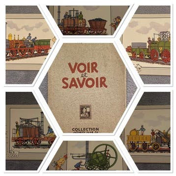 Tintin - Hergé - Tintin - Portfolio de Chromos Voir et, Nieuw