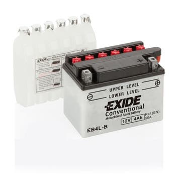 Exide Conventional 12V accu | EB4L-B | 12V 4Ah, Ophalen of Verzenden, Nieuw