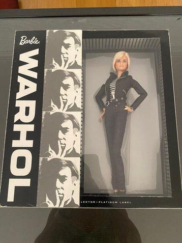 Barbie - Pop Barbie Collector Andy Warhol Platinum Label