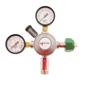 Micromatic - Reduceermeter CO2 – biertap, watertap en meer, Nieuw