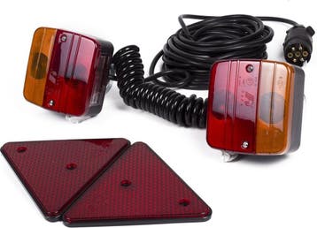 Verlichting Set Magnetisch 7 Polig 7,5m Kabel - Verlichting, Ophalen of Verzenden, Nieuw, Universele onderdelen