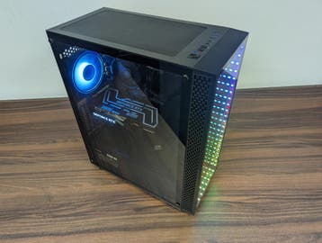 RGB Game PC Ryzen 7 5700x – RTX 3060Ti – 16gb DDR4– 500GB, Computers en Software, Desktop Pc's, Virtual Reality, Ophalen of Verzenden