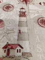 Maritieme sfeer E 324 Afmetingen 3,70 × 2,80 m - Textiel -