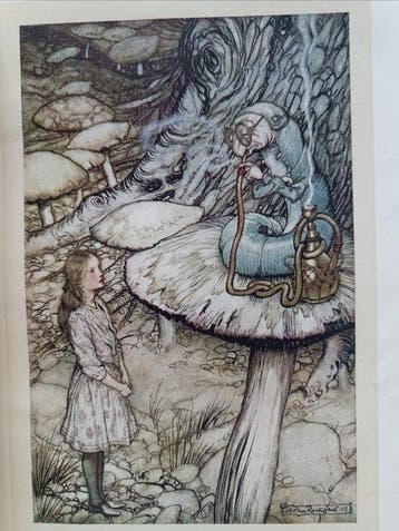 Lewis Carroll/Arthur Rackham - Alices Adventures in