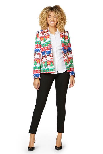 Snazzy Santa blazer dames luxe, Ophalen of Verzenden, Nieuw