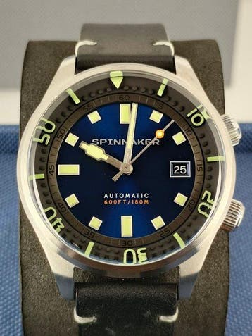 Spinnaker - Bradner Compressor Style Vintage Diver - Zonder, Nieuw