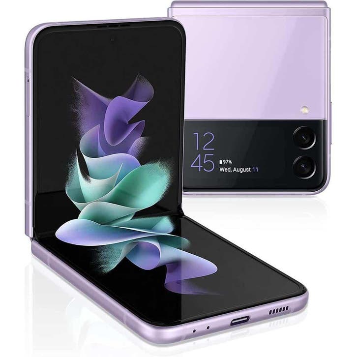 Samsung Galaxy Z Flip 3 5G 128GB Paars met GARANTIE & ver..., Telecommunicatie, Mobiele telefoons | Samsung, Gebruikt, Ophalen of Verzenden