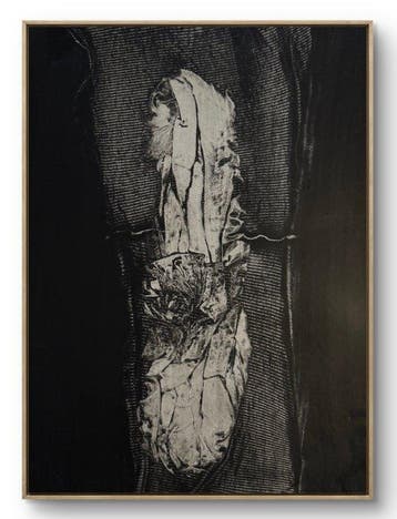 Robert Detheux (1932-2010) - Le Voile déchiré – vers 1980 -
