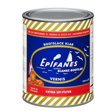 Epifanes Epifanes bootlak blank 1 liter, transparant amber,, Verzenden, Nieuw