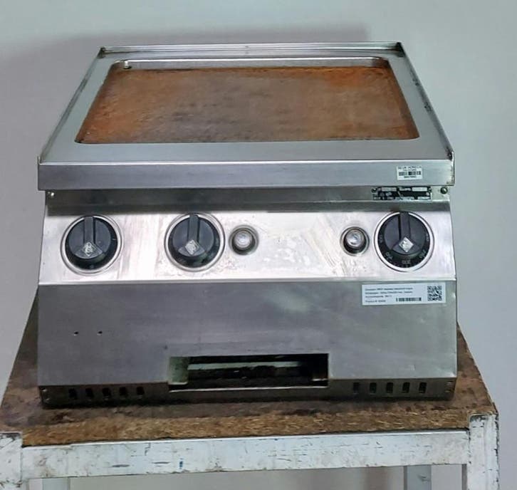 Occasion MKN elektrische bakplaat, Zakelijke goederen, Horeca | Keukenapparatuur, Gebruikt, Ovens, Magnetrons en Steamers, Ophalen