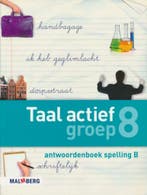 Taal actief versie 4 groep 8 alles op voorraad., Boeken, Ophalen of Verzenden, Zo goed als nieuw, Nederlands