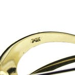 Gouden abstracte broche, Ophalen of Verzenden, Gebruikt, Overige kleuren, Goud