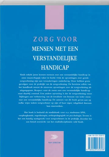 Zorg voor mensen met een verstandelijke handicap, Verzenden, Gelezen