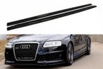 Zijskirts Diffusers Audi RS6 C6 Glanzend Zwart, Auto-onderdelen, Carrosserie en Plaatwerk, Ophalen of Verzenden, Nieuw