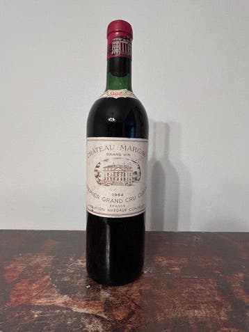 1964 Château Margaux - Margaux 1er Grand Cru Classé - 1 Fles, Verzamelen, Wijnen, Nieuw