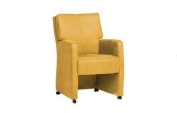 Eetkamerstoel Comfort - eetkamerstoelen - Geel, Huis en Inrichting, Stoelen, Nieuw, Stof