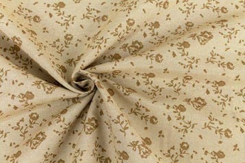 Panama-stof in katoenmix met beige achtergrond en beige