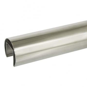 Celest balustrade handrail rond RVS Ø 42,4 x 24 x 24 x 1,5 m, Ophalen of Verzenden, Nieuw