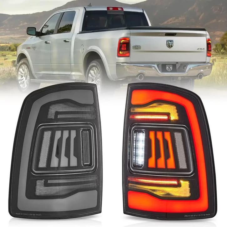 achterlichten dodge ram, Auto-onderdelen, Verlichting, Nieuw, 3 maanden garantie, Dodge, Ophalen of Verzenden