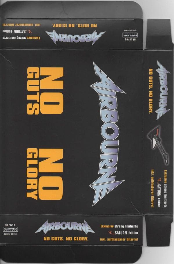 cd - Airbourne - No Guts. No Glory., Cd's en Dvd's, Cd's | Overige Cd's, Zo goed als nieuw, Verzenden
