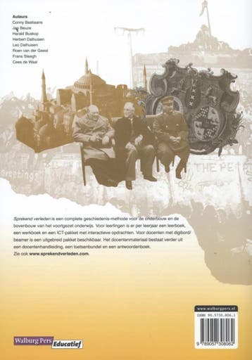 VWO 3 / Sprekend verleden Werkboek VWO 3 / Werkboek, Verzenden, Gelezen, Conny Bastiaans