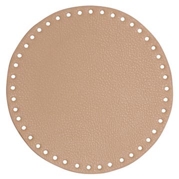 Go Handmade Mand/Tasbodem - Rond 20 cm - Beige, Ophalen of Verzenden, Nieuw