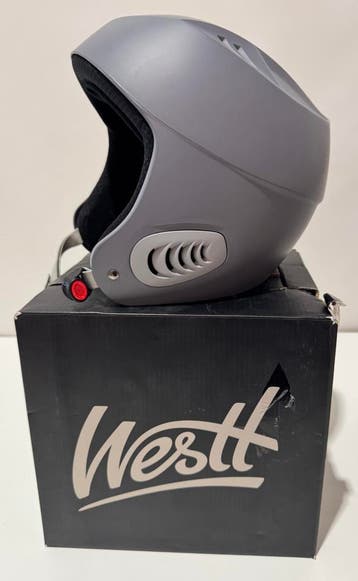 Snowboard -skihelm Grijs  Westt Maat L (59-60), Ophalen of Verzenden, Nieuw