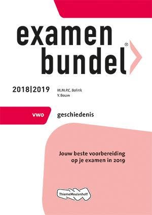 Examenbundel vwo Geschiedenis 2018/2019 - M.M.P.C. Bolink, Verzenden, Gelezen, M.M.P.C. Bolink
