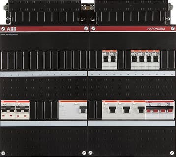 ABB Hafonorm PV-WP-Groepenkast | HS 40A - 6 groepen 4 x ALS, Ophalen of Verzenden, Nieuw, Groepenkast