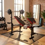 Home Gym Bank | RVS Frame | Laatste Stuks!, Sport en Fitness, Krachtstation, Ophalen of Verzenden, Metaal, Armen