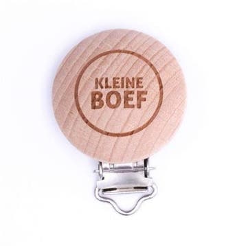 Durable Houten Speenclips 2 stuks  Kleine Boef, Verzenden, Nieuw