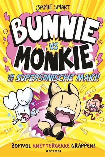 Bunnie Vs Monkie En De Supersonische Maki! | Jamie Smart, Ophalen of Verzenden